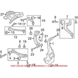 Audi Suspension Strut Fork - Front Passenger Side 8K0413038M